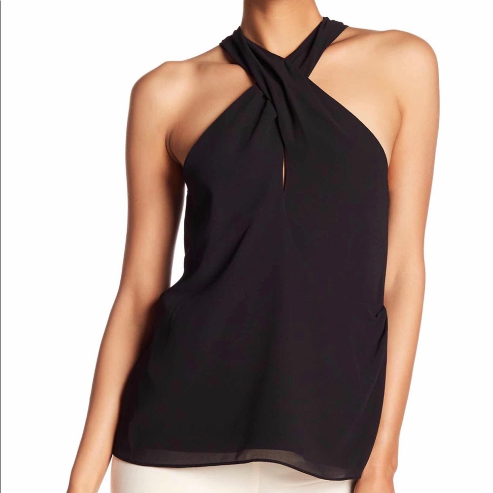 Haute Hippie Black Narcissus Blouse